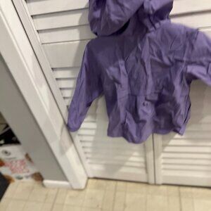 Columbia 2T Purple Girls  Rain Jacket